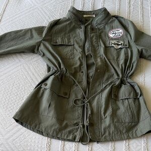 Women's Green Utility Jacket